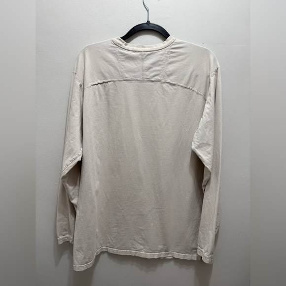 North Face Lifestyle Long sleeve tshirt size XL in cream - Picture 2 of 7